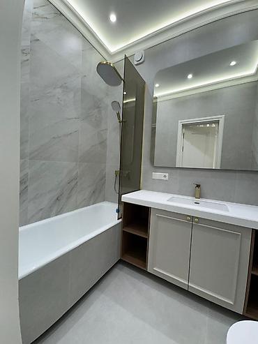 елисей: 3 комнаты, 137 м², Асанбай мкр Элитка, 9 этаж, Дизайнерский ремонт — 2