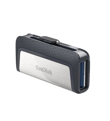 masaüstü kompüterler: Флеш карта Sandisk, 64 ГБ, USB 3.1, Новый