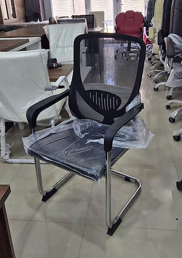 Ofis mebeli: Yeni, Təkərli, Qolları tənzimlənmir, Süni dəri — 5