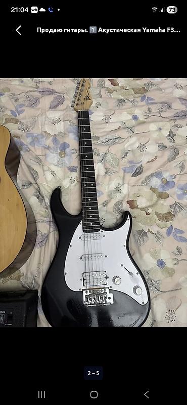 гитарные педали: Электрогитара Peavey (серия Raptor/аналог стратокастера) + — 1