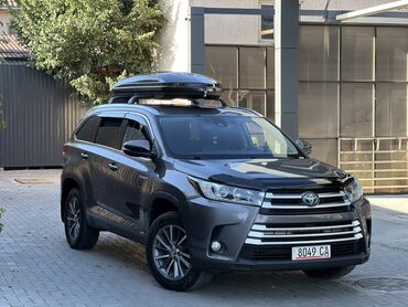 срочно продать машину: Toyota Highlander: 2019 г., 3.5 л, Автоматические, Гибрид, Кроссовер