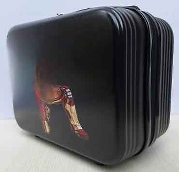 Putni koferi i torbe: Set kofera sa motivom superheroja – 2 dela - Dizajn: crni kofer i — 25