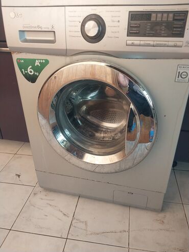Paltaryuyan maşınlar: Paltaryuyan maşın LG, 6 kq, Avtomat, Qurutmasız