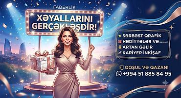 Satış məsləhətçisi tələb olunur, Yalnız qadınlar üçün lalafo.az -da Satış məsləhətçisi tələb olunur, Yalnız qadınlar üçün