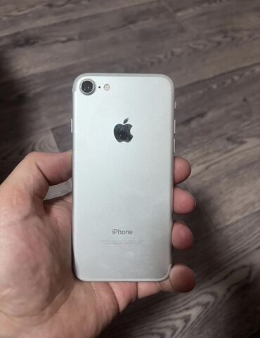 7 айфон бу цена: IPhone 7, Б/у, 32 ГБ, Серебристый, Зарядное устройство, Защитное стекло, 80 %