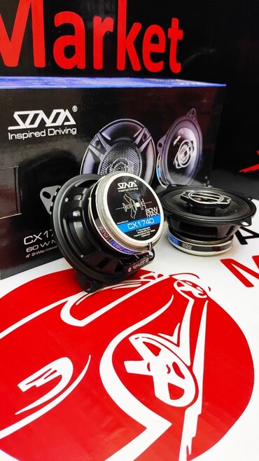 динамики пищалки: Динамики Sonda 10см. 2way (двухполосные). Заводской фабричный китай с