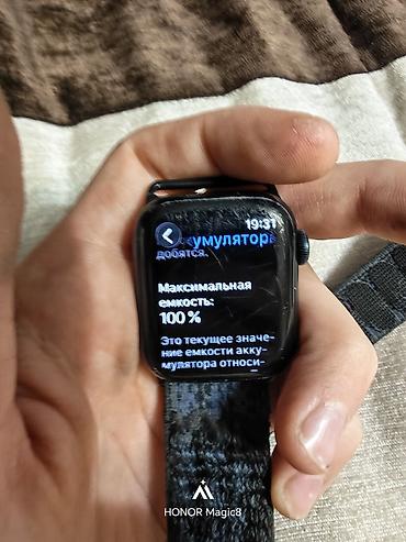 huawei nova: Apple Watch Series 8, 41 мм сильно поцарапаны на экране, пользовался 1 — 8
