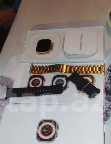 orient qol saatlari: Смарт часы, Apple, Сенсорный экран, цвет - Золотой