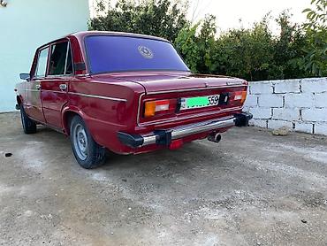 lada sukanı: VAZ 2106 sedan – qırmızı/maroon rəngdə klassik model - Kuzov: 4 — 3