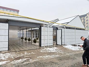 Продажа помещений свободного назначения: Современный одноэтажный комплекс с закрытой территорией и навесами по — 1