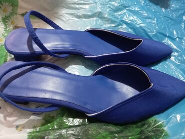 женские вечерние туфли: Туфли 39, цвет - Синий