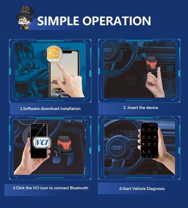 Alati za automobile: Novo - Humzor Z50 BT Pro OBD2 Auto i Moto Android / iOS Humzor Z50 — 11