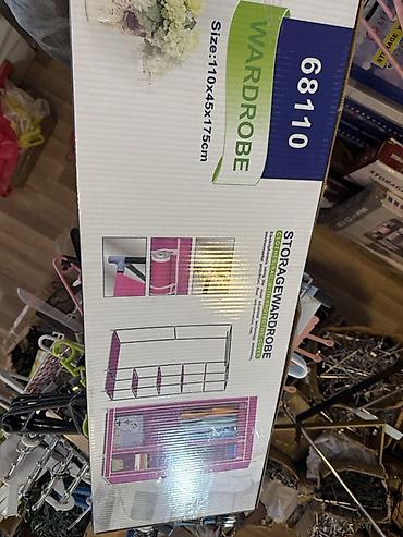 дешевый шкаф купе: Parça qarderob – modul tipli saxlama dolabı - Ölçü: 110 x 45 x 175 sm — 4