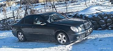 мтз ош: Mercedes-Benz E-Class: 2002 г., 2.7 л, Кол менен иштөөчү, Дизель, Седан — 1