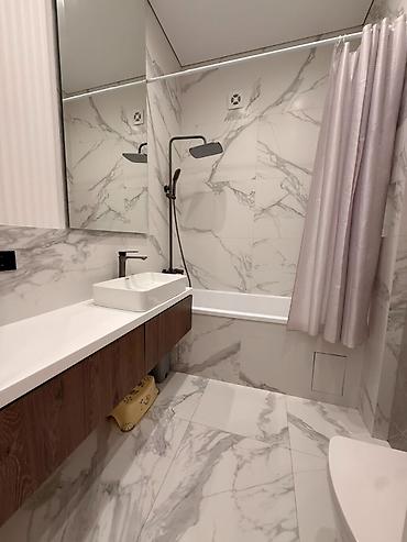 Продажа квартир: 4 комнаты, 126 м², Асанбай мкр Элитка, 7 этаж, Дизайнерский ремонт — 14