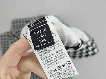 bluzki pepitka: Shein Curve, Koszula damska, rozmiar 3XL — 4