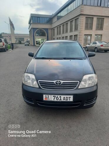 купить тойота приус в бишкеке: Toyota Corolla: 2004 г., 1.4 л, Механика, Бензин, Седан