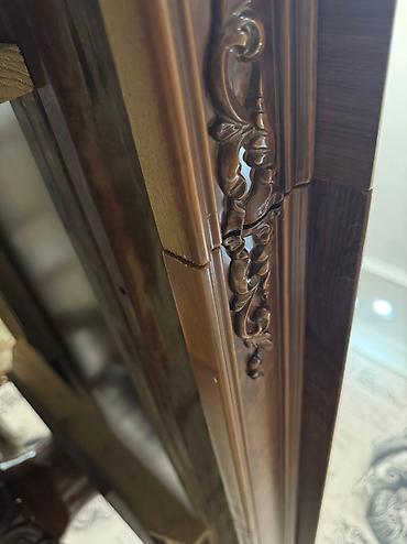 Кухонные столы и стулья: Кухонный стол и стул, Б/у, Самовывоз, Платная доставка, цвет - Коричневый — 10