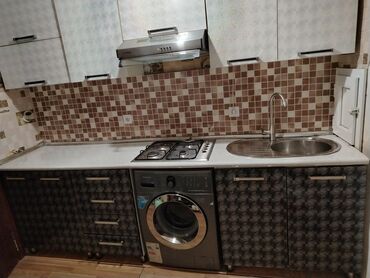 раковина под стиральную машину: Mətbəx mebeli 8-lik Mdf taxta ilə yığılıb.OLCUSU 2.70 Evde yaşayış