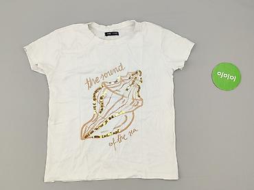 garnitury sinsay: Sinsay, T-shirt damski, rozmiar 2XS — 2