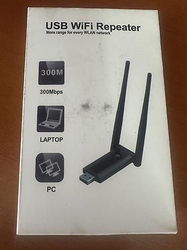 Masaüstü kompüterlər və komponentlər: USB WiFi Repeater – WLAN şəbəkənizin əhatə dairəsini artırmaq üçün USB — 1