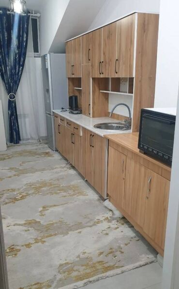 ак ордо квартир: 1 комната, 37 м², Индивидуалка, 4 этаж, Евроремонт