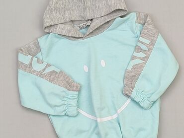 sweterek reglanowy dla dziecka: Sweatshirt, 6-9 months, condition - Very good