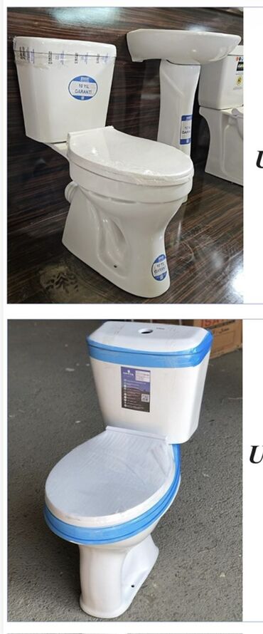 Unitazlar: Monoblok unitazlar – İran istehsalı Model seçimləri: Lira, Matra — 1