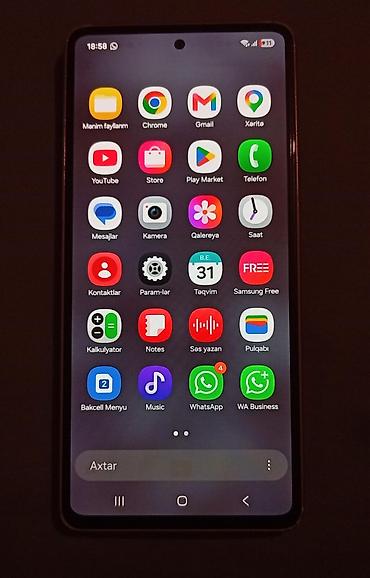 Samsung Galaxy A53 5G, 128 GB, rəng - Narıncı, İki sim kartlı
