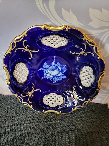 Ostali antikviteti: Cinija kobalt cipkasti porcelan Pirkenhammer iz 90ih.godina. Ceska na lalafo.rs — 11 Ostali antikviteti: Cinija kobalt cipkasti porcelan Pirkenhammer iz 90ih.godina. Ceska — 11
