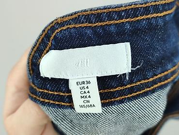 jeansowa: H&M, Spódnica damska, rozmiar S — 4