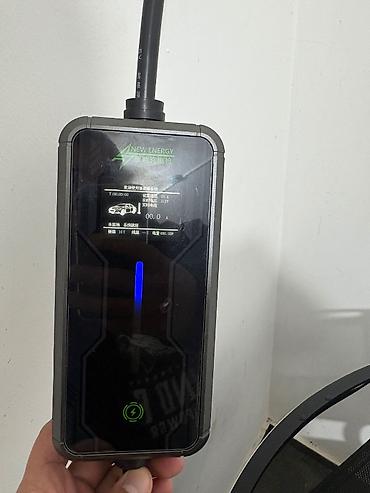 Avtoelektronika: İki ədəd elektro avtomobil stansiya şarjı bir ədəd adapter satıl özümə — 1