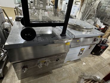 Digər restoran, kafe avadanlığı: Devrili tava və qaynatma qazanı Qaynatma qazanı və devrili tava — 2