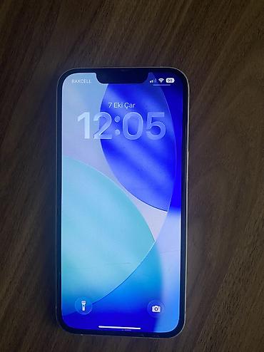 usb iphone: IPhone 14, 128 GB, Ağ, Face ID, Sənədlərlə — 1