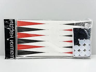 №: 13902 Məhsulun adı: Dama A-78, plastik, ağ/qara Brend: No Brand