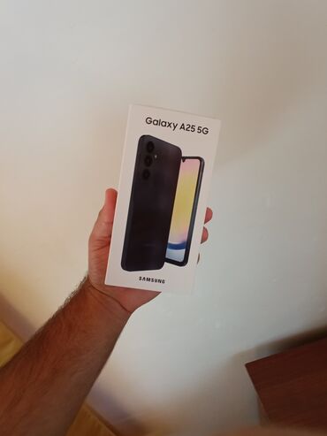 samsunq a 21 s qiymeti: Samsung Galaxy A25, 256 GB, rəng - Qara, Face ID, Sənədlərlə, Zəmanət