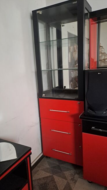 Salon masaları: Cox Tecili Salon mebeli satilir 3 eded guzgulu bitisik stol.Bir eded