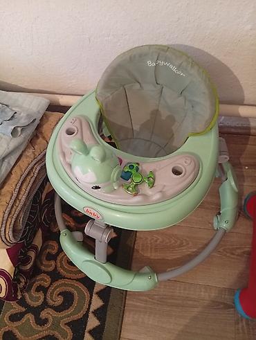 easy walker: Детские ходунки Babywalker (цвет мятный) - Комфортное мягкое сиденье — 1