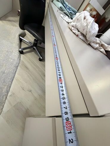 Комплекты офисной мебели: Комплект офисной мебели, Б/у, Шкаф, ДСП, Самовывоз, цвет - Бежевый — 7