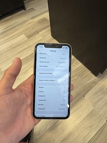 iphone 5s black: IPhone 11, Ağ, Face ID — 6