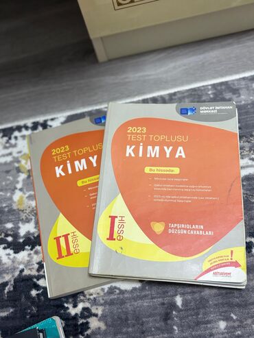 Rus dili: Məhsul: “2023 Test Toplusu – Kimya” (DİM), 2 hissə - Nəşr: Dövlət