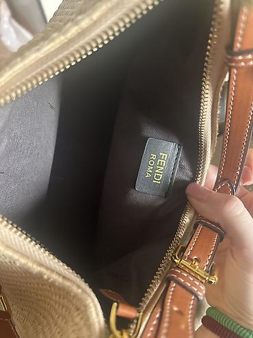 Классические сумки: Классическая сумка, Fendi, Италия, Материал: Комбинированный материал, Оригинал, Женские, Новый — 14