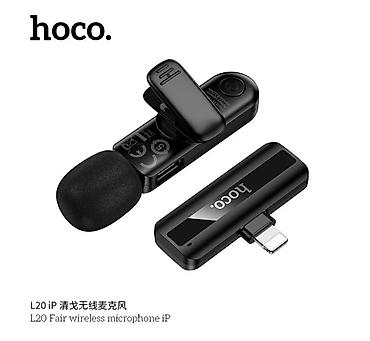 iphone наушник: Беспроводной микрофон для Apple Беспроводной микрофон Hoco L20 Fair — 5