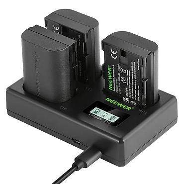 adapt: Neewer LP-E6 3-lü Batareya və USB-C Adapter Dəsti Neewer LP-E6 — 1