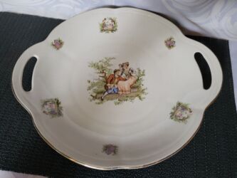 Ostali antikviteti: Tanjir za serviranja 1940g+ Chodziez Poljska. Tanjir za — 10