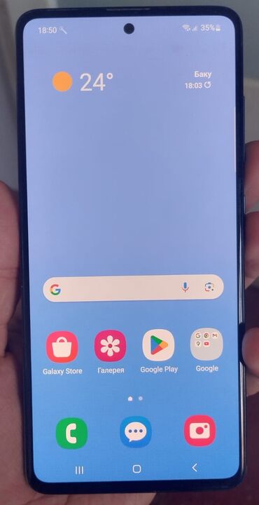 samsung islenmis telefonlar: Samsung A51, 64 ГБ, цвет - Голубой