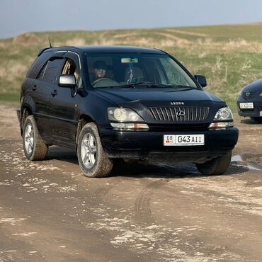 детскую машину: Toyota Harrier: 2001 г., 3 л, Автомат, Газ, Жол тандабас
