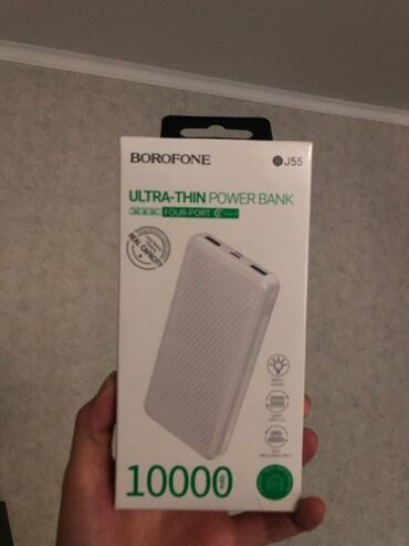 детские телефоны: Внешний аккумулятор BOROFONE BJ55 Ultra-Thin, 10000 мА·ч. Основные