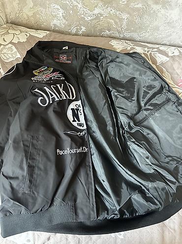 стойка воротник: Мужская куртка, L, XL, Adidas, Новый, цвет - Черный, Бесплатная доставка — 4