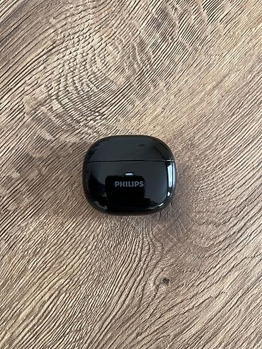 sm58 mikrofon: Philips True Wireless qulaqlıq - Rəng: qara, parlaq örtük - Dizayn — 1